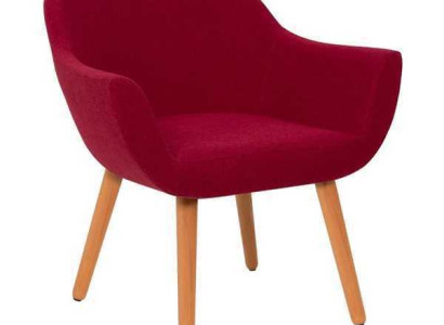 Red Stylish Designer Chair Wooden Chair Dining room chair Designer Furniture